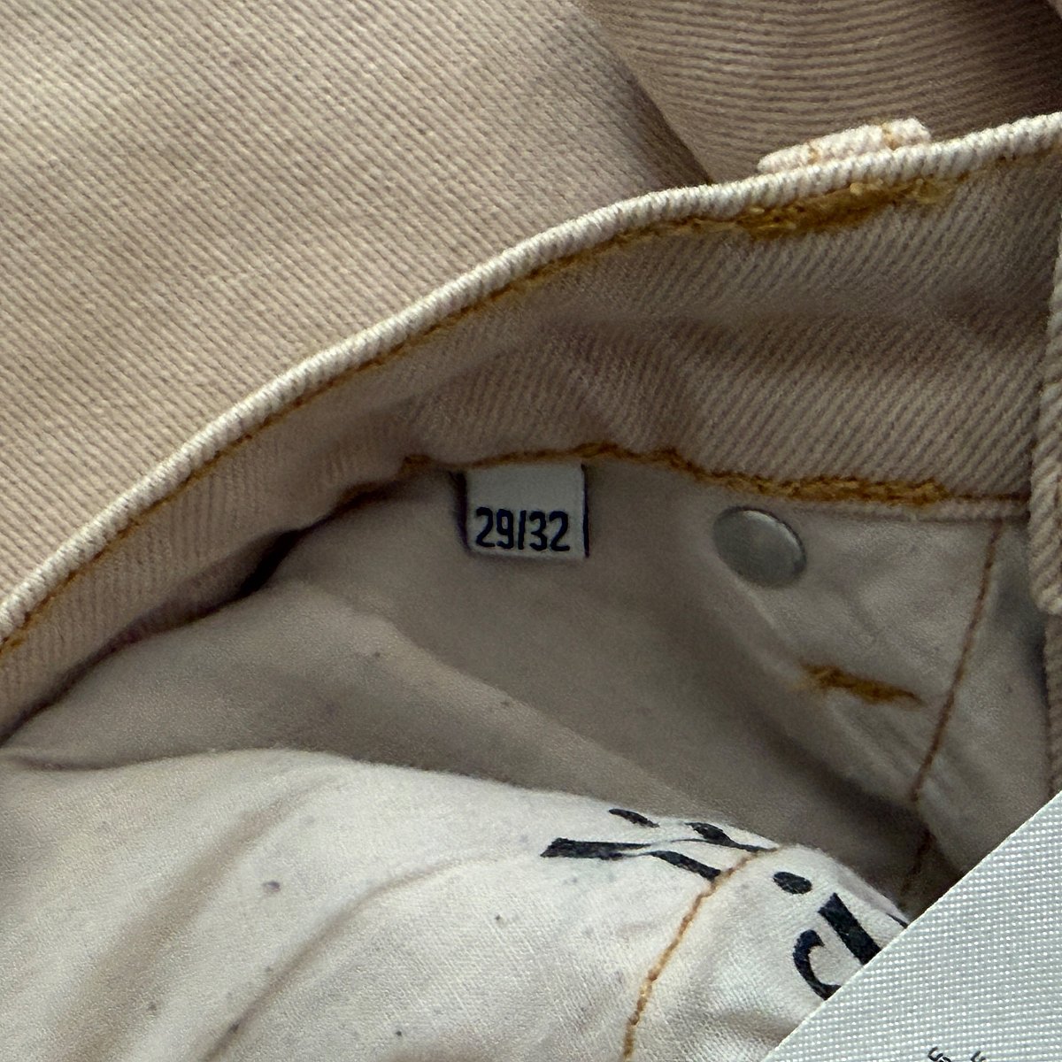 Jeans Beige Irħas tat-Tnejn - photo 2