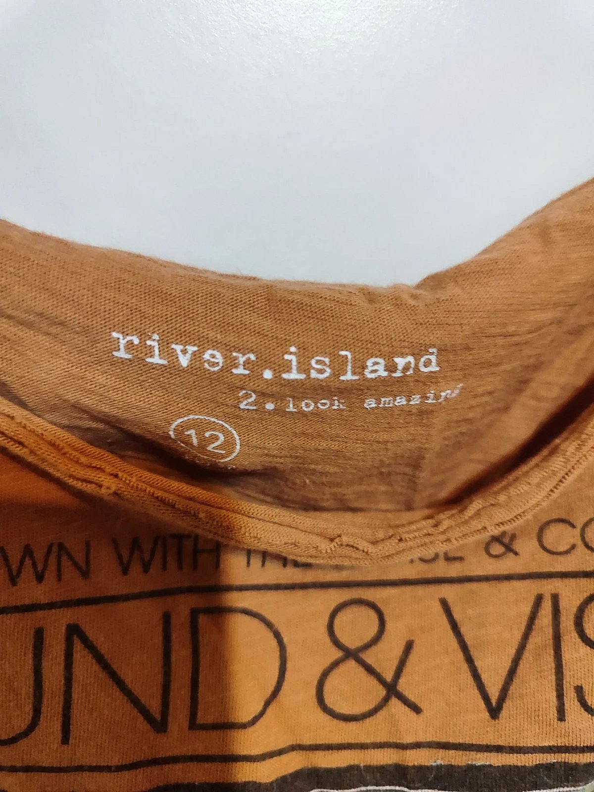 Burnt orange top - photo 2