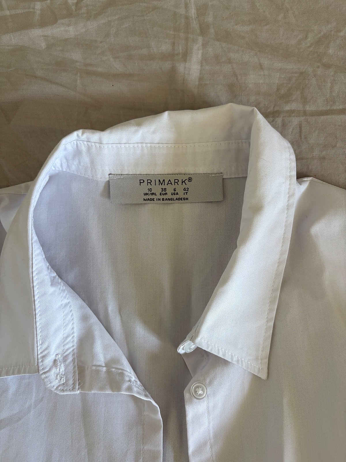 Classic White Collared Shirt - photo 2