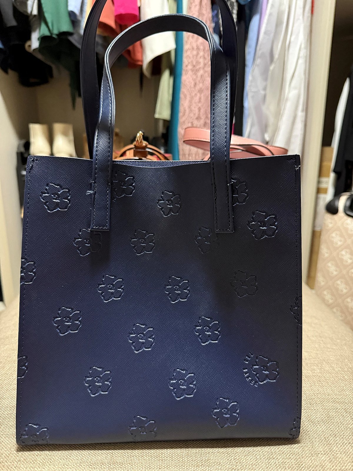 Borża Tote Ted Baker b'disinn Florali Mnaqqax - photo 3