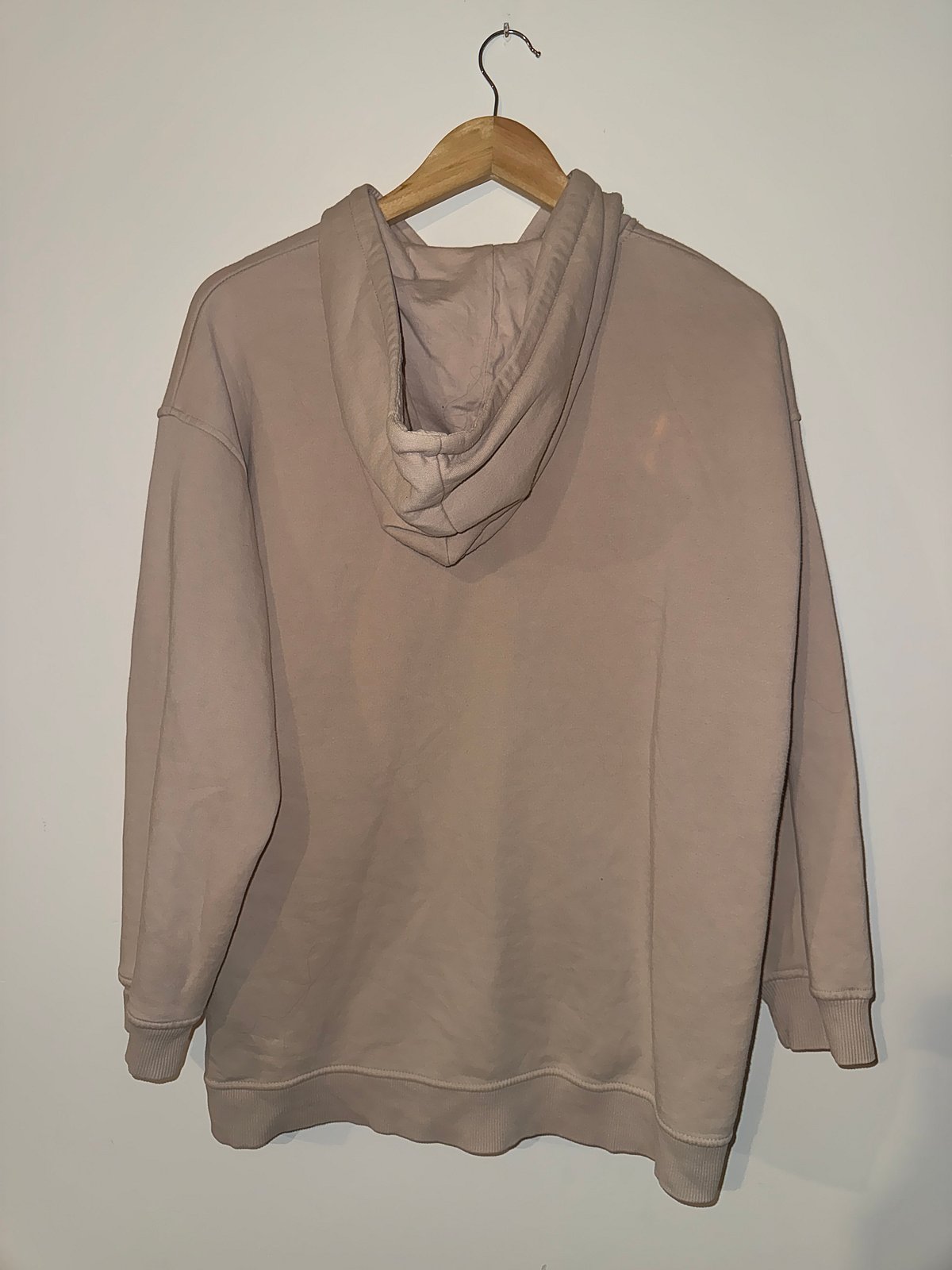 Sudadera con capucha y cremallera color beige de Zara - photo 2