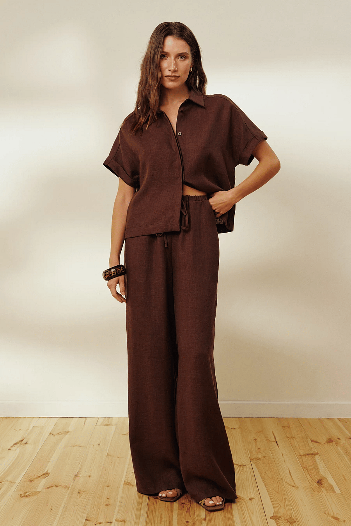 Camicia e pantaloni di lino - photo 3