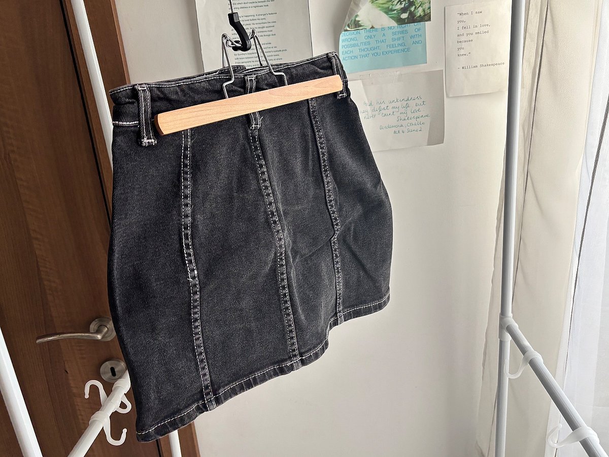 Dbielet Mini tad-Denim Iswed - photo 2