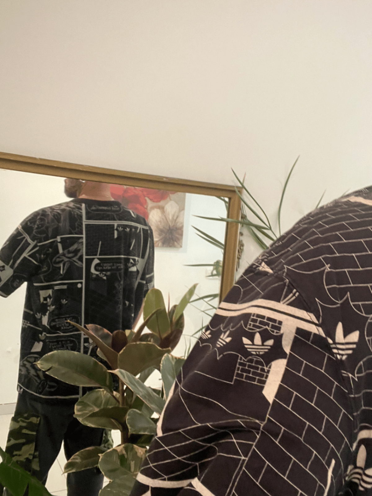 Maglietta Adidas con stampa grafica a fumetti - photo 7