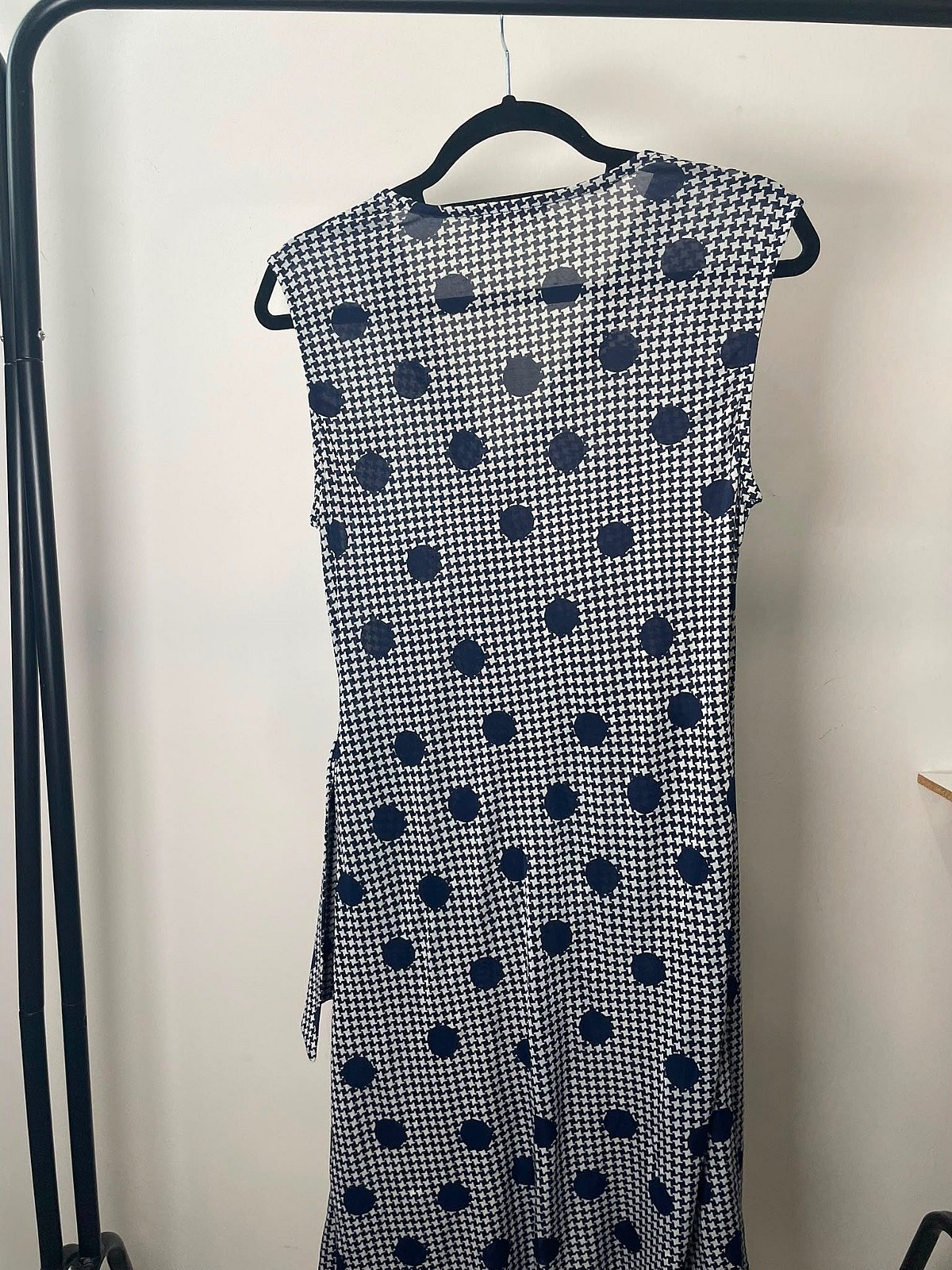Polka Houndstooth Wrap Dress - photo 5