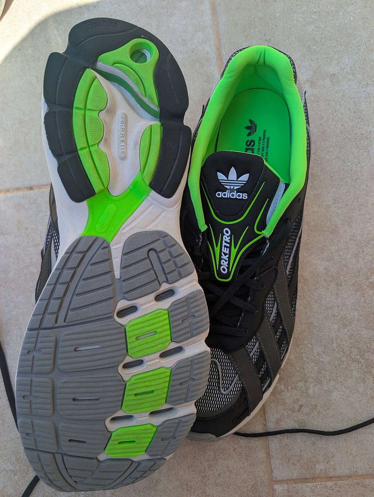 Adidas Orketro Black Green Trainers EU47. 5/UK12 - photo 2