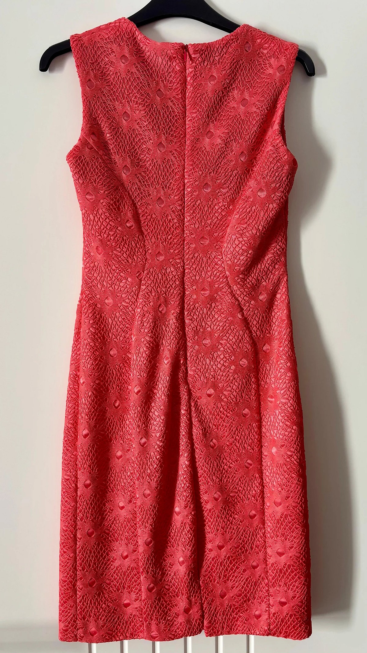 Vestido rosa texturizado - photo 2