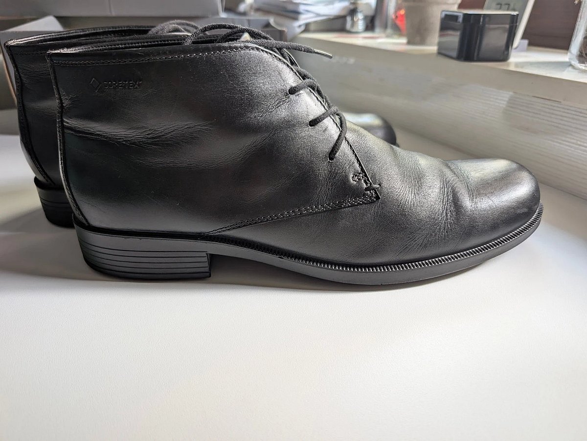 Stivali Chukka tal-Ġilda Sewda ECCO Gore-Tex EU47 - photo 2