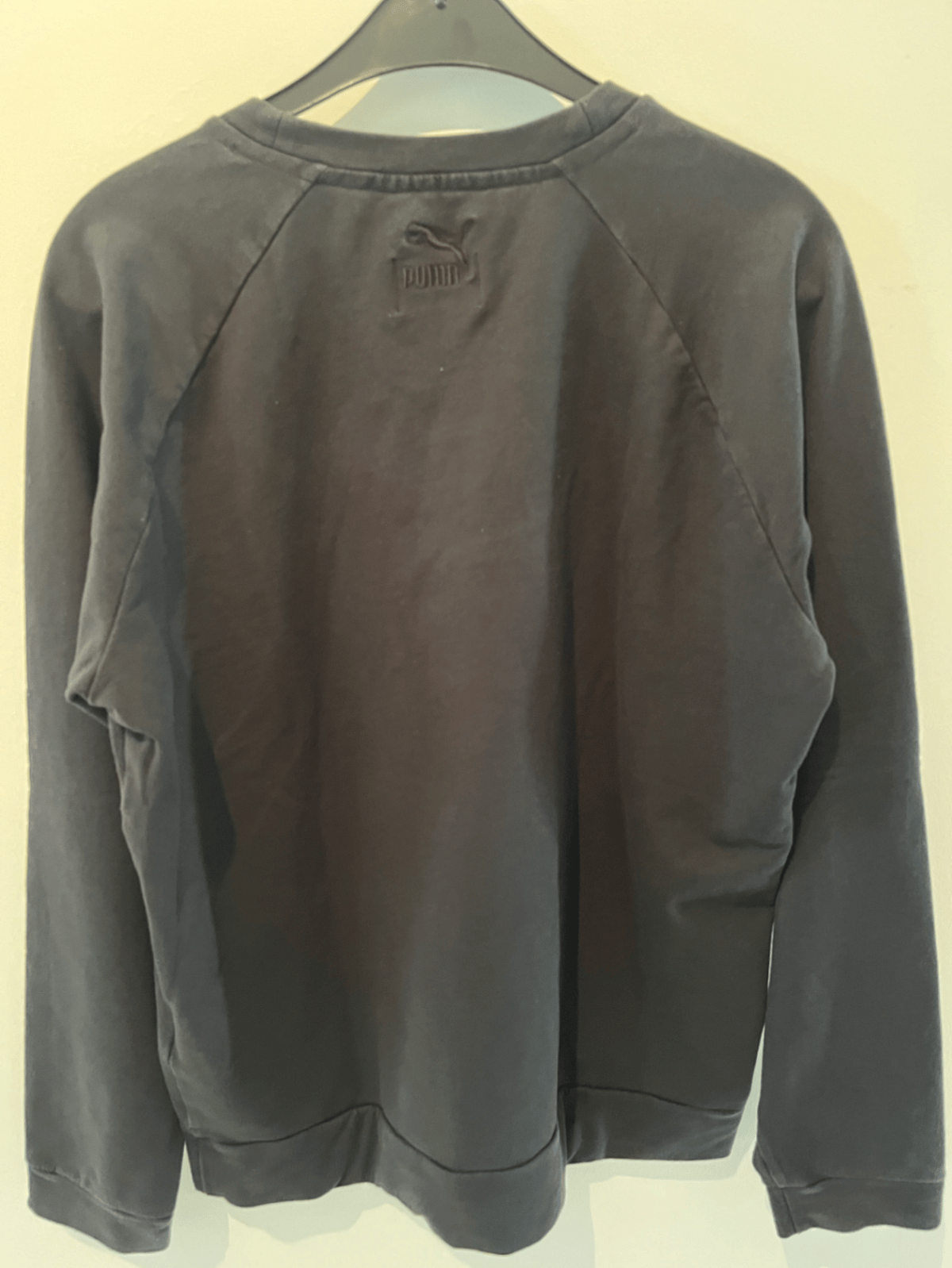 Camisola com logótipo bordado da Puma, preta - photo 3