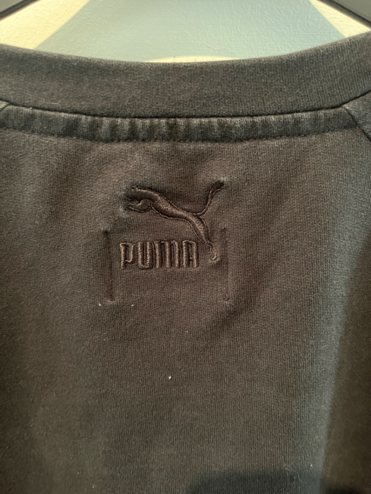 Camisola com logótipo bordado da Puma, preta - photo 4