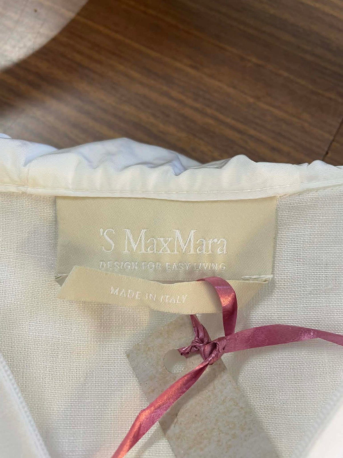 Top bil-Hooded tal-Linen Max Mara - photo 4