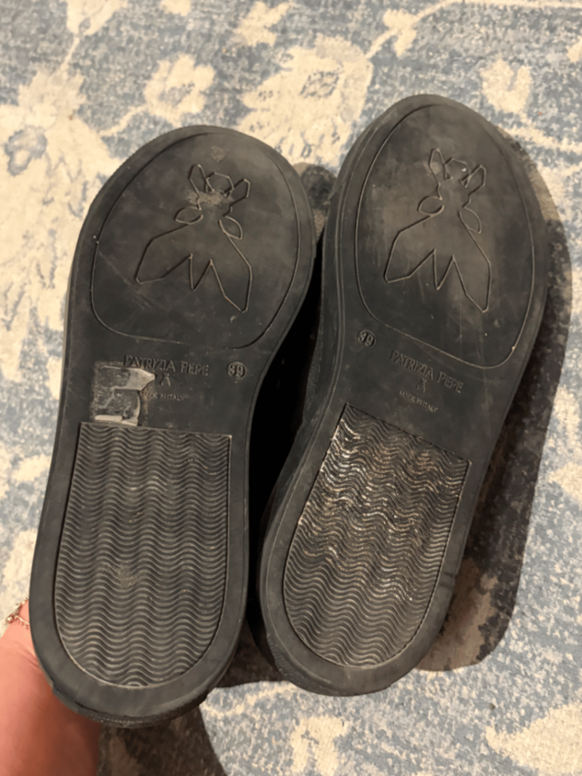 Sneakers in pelle nera Patrizia Pepe - photo 6