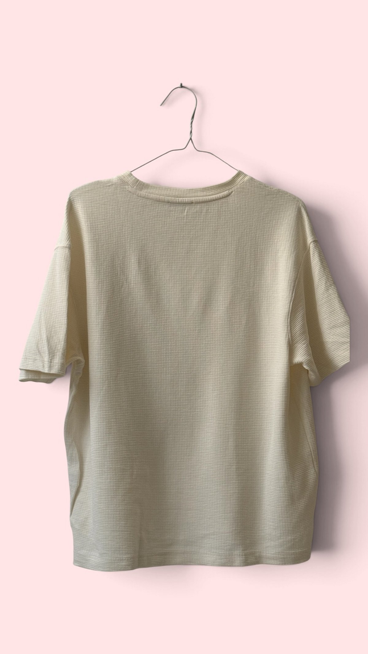 T-Shirt b'Tessut Waffle ta' Zara - photo 2