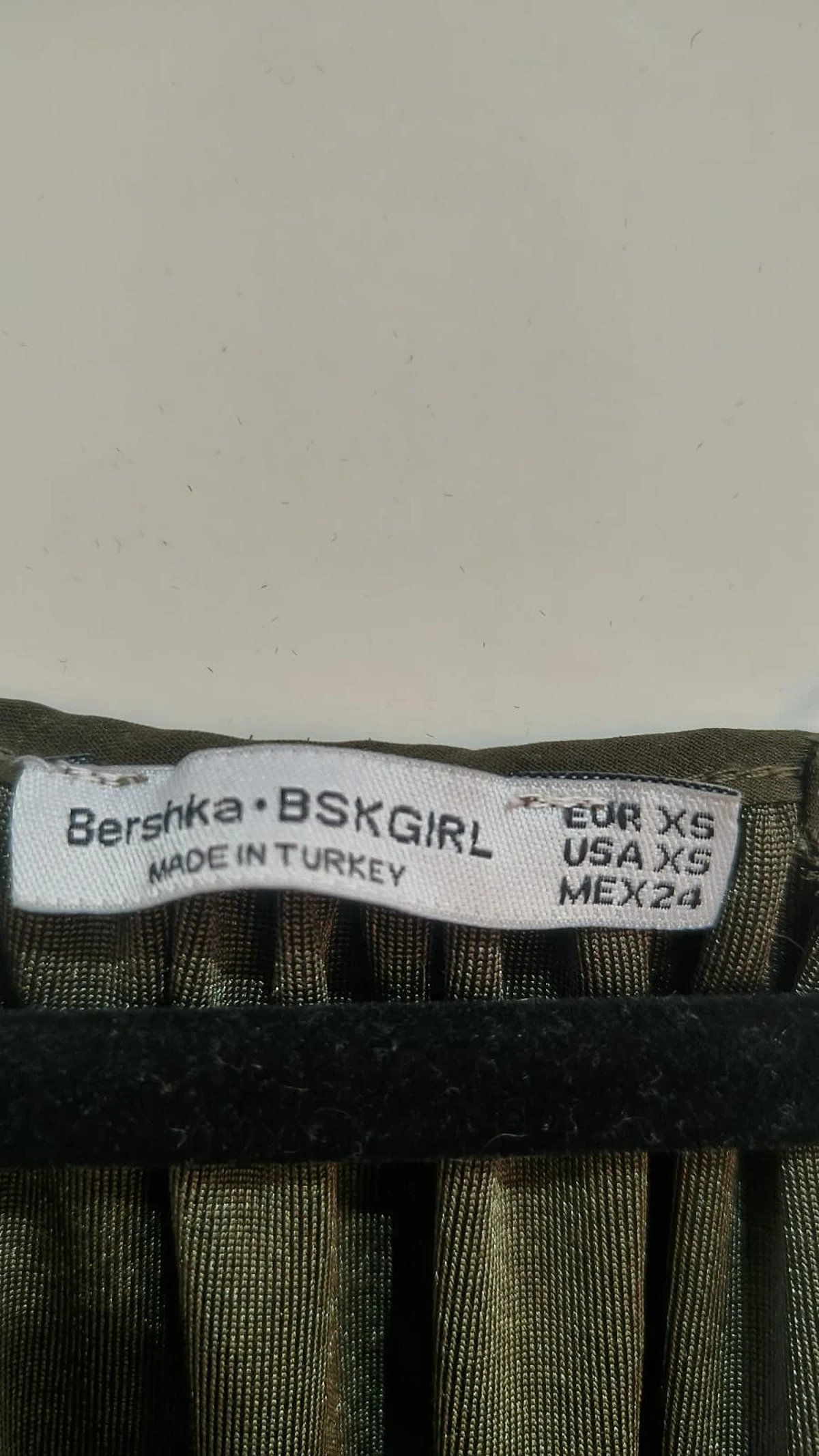 Bershka Olive Green Cami Top - photo 4