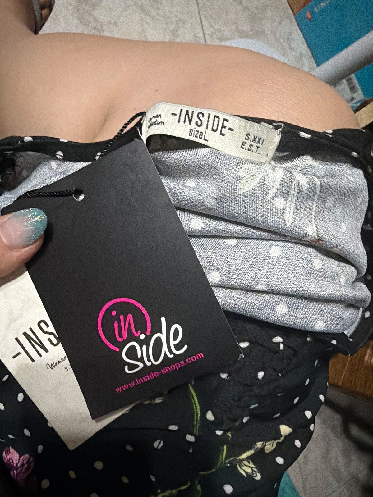 Polkadot Floral Top - photo 5
