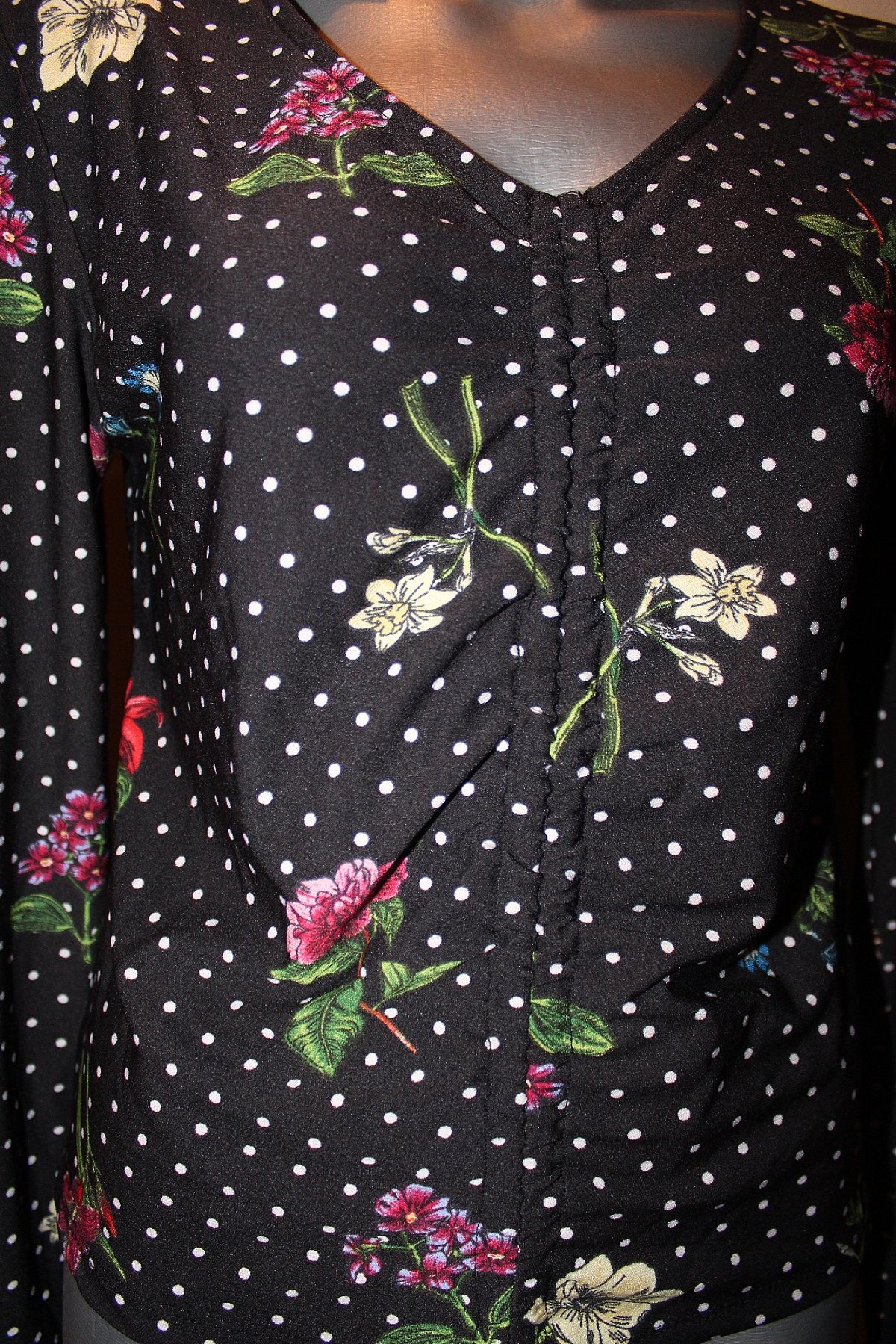 Polkadot Floral Top - photo 3