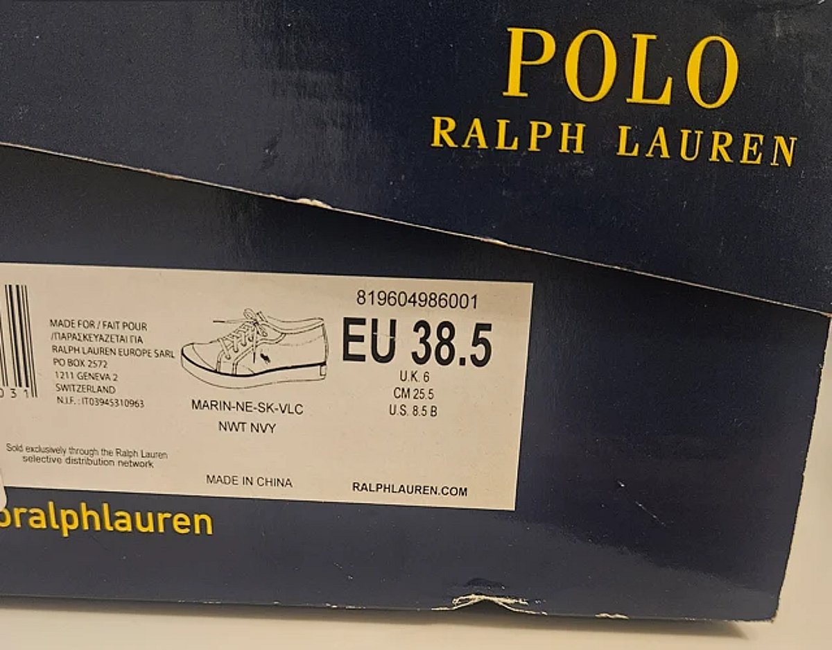 Zapatillas deportivas Polo Ralph Lauren azul marino - photo 2