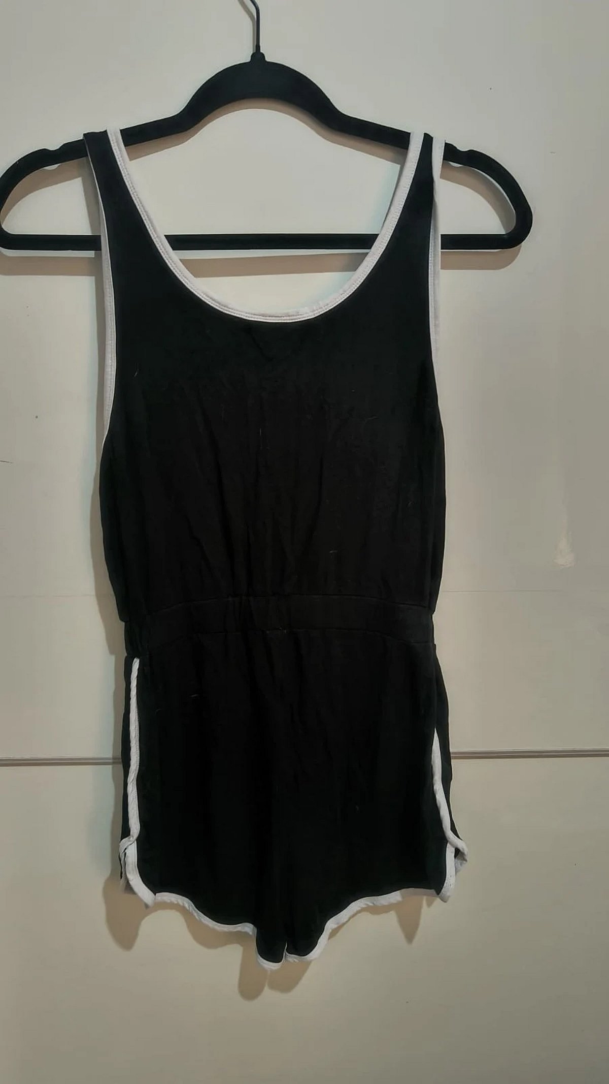 ASOS Black Contrast Trim Playsuit - photo 3