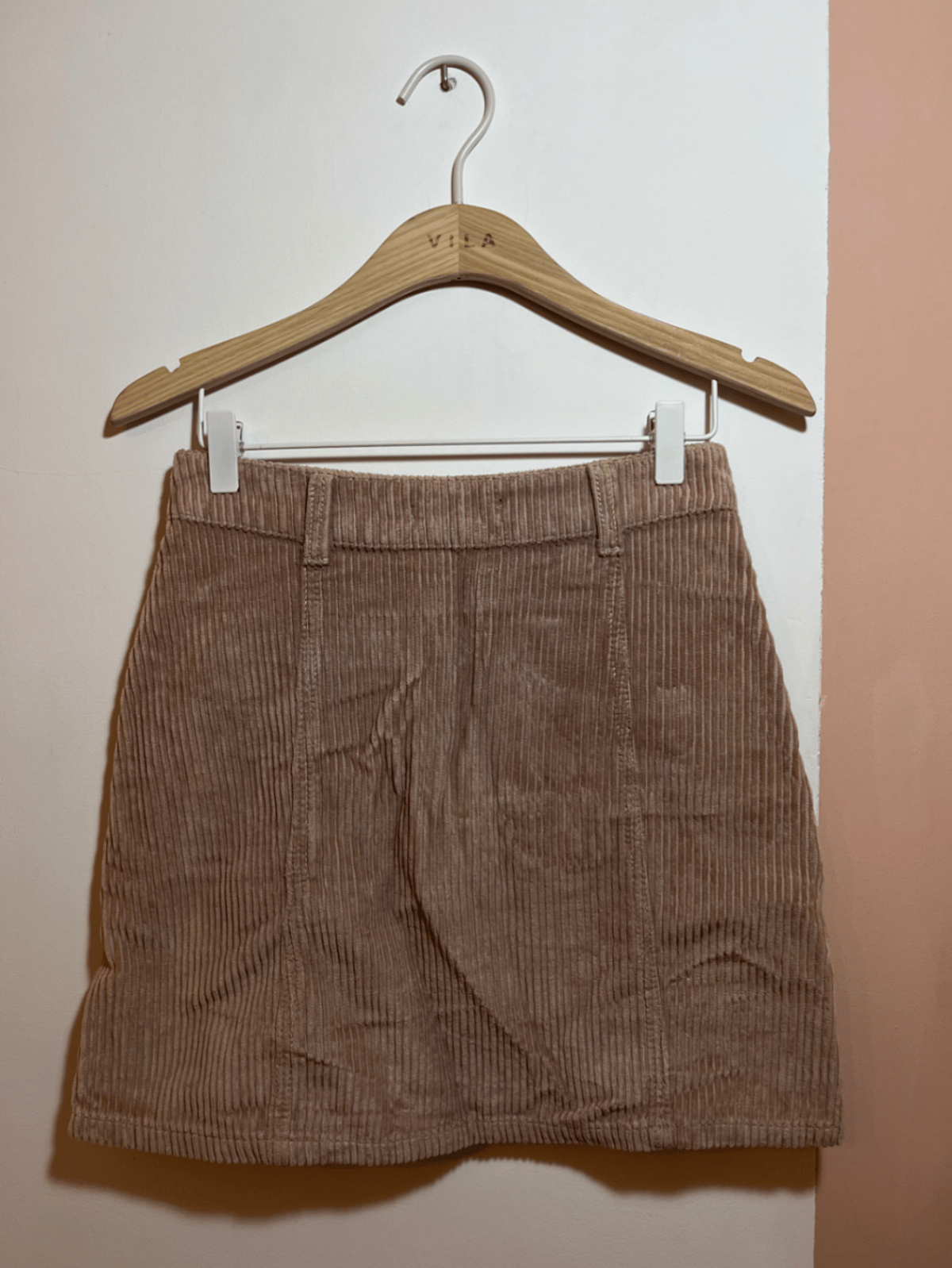 Corduroy A-Line Mini Skirt - photo 2