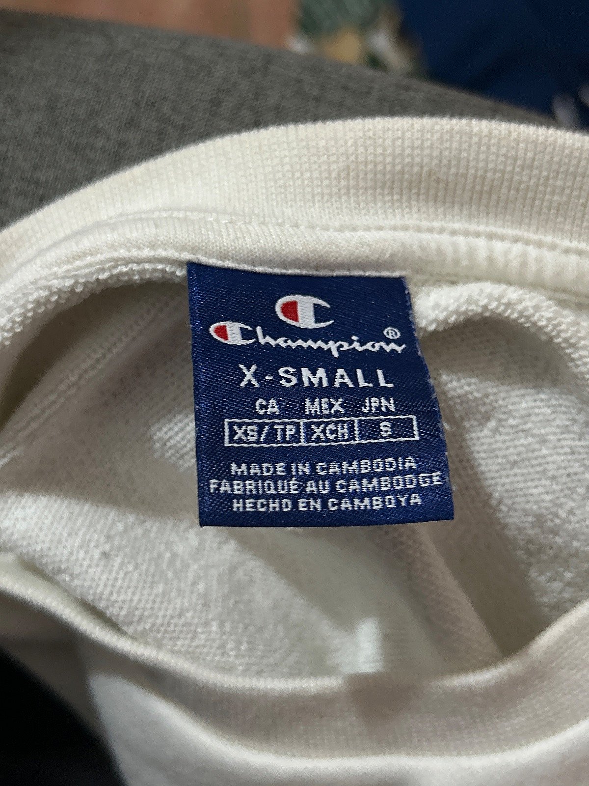 Sweatshirt bil-Logo Abjad ta' Champion - photo 3