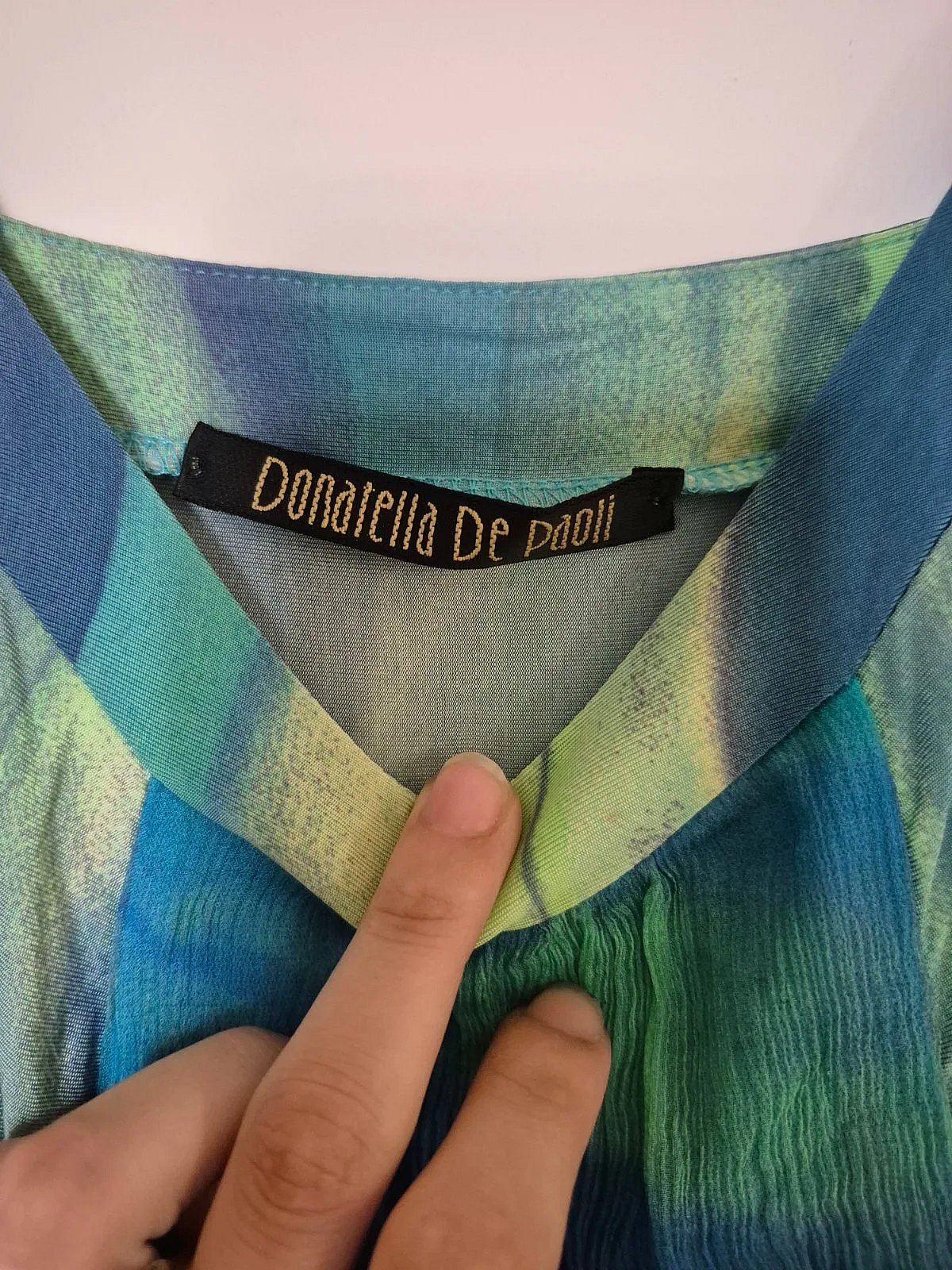 Tie-dye embellished camisole top - photo 3
