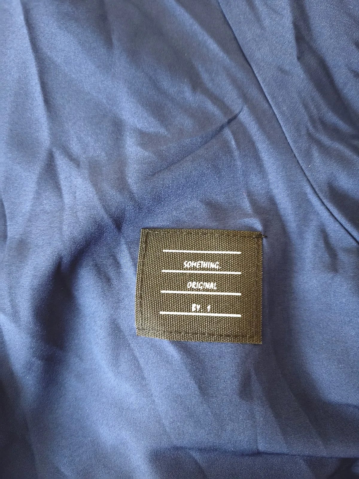 Robe tas-Satin Navy - photo 5