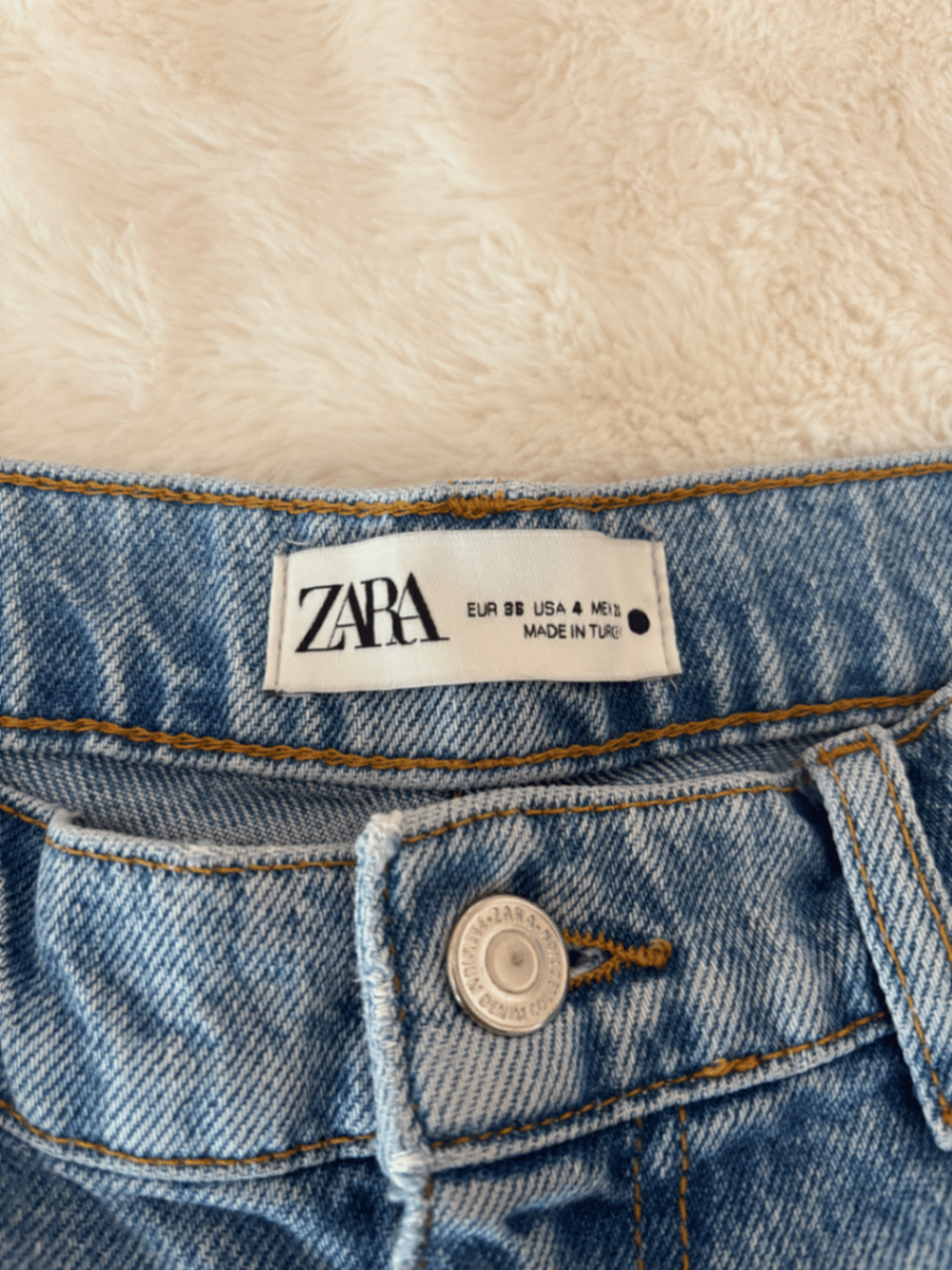 Jeans Blu b'Qadd Għoli Zara (Daqs EU36) - photo 6