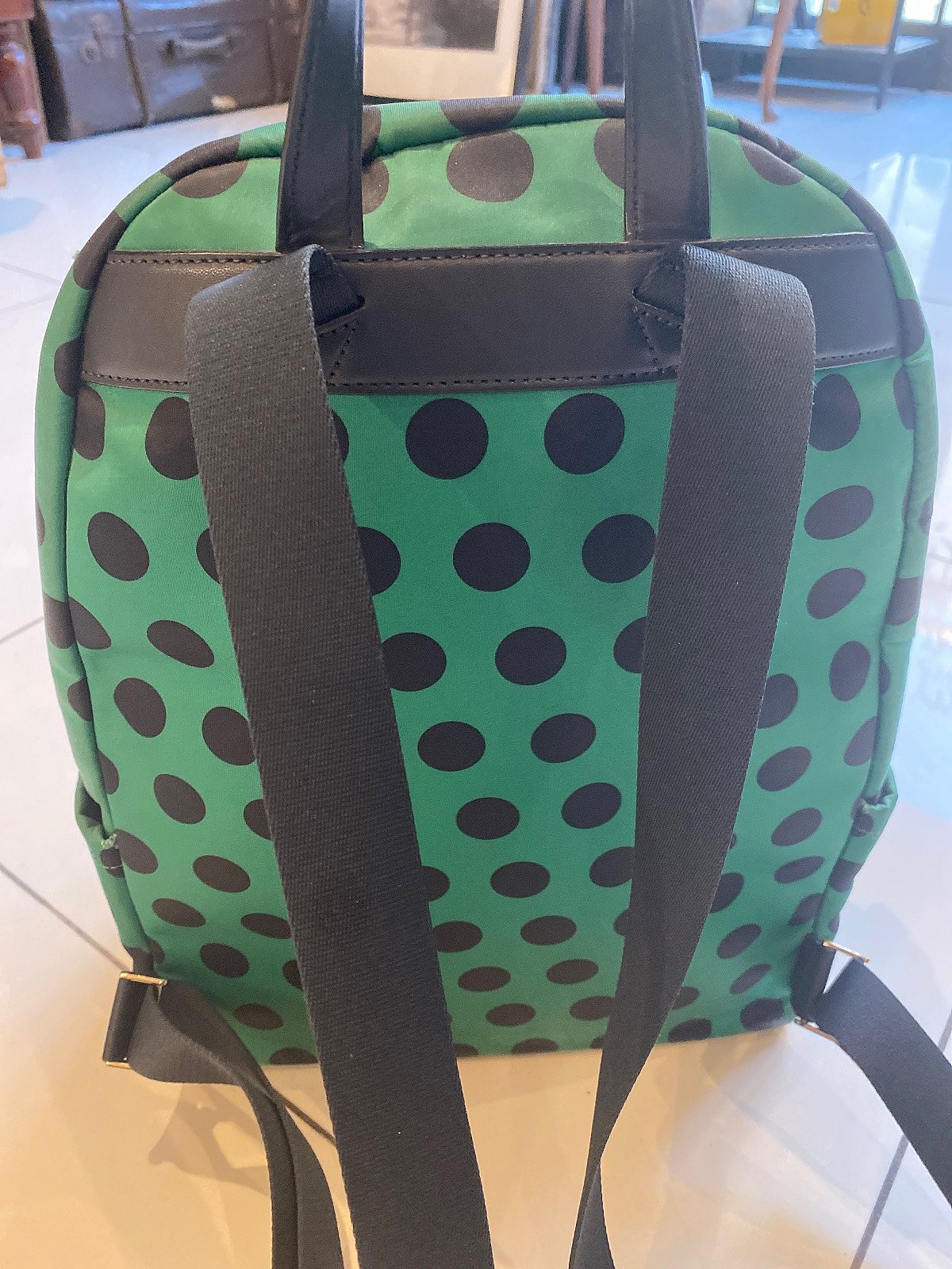 Kate Spade Green Polka Backpack - photo 4