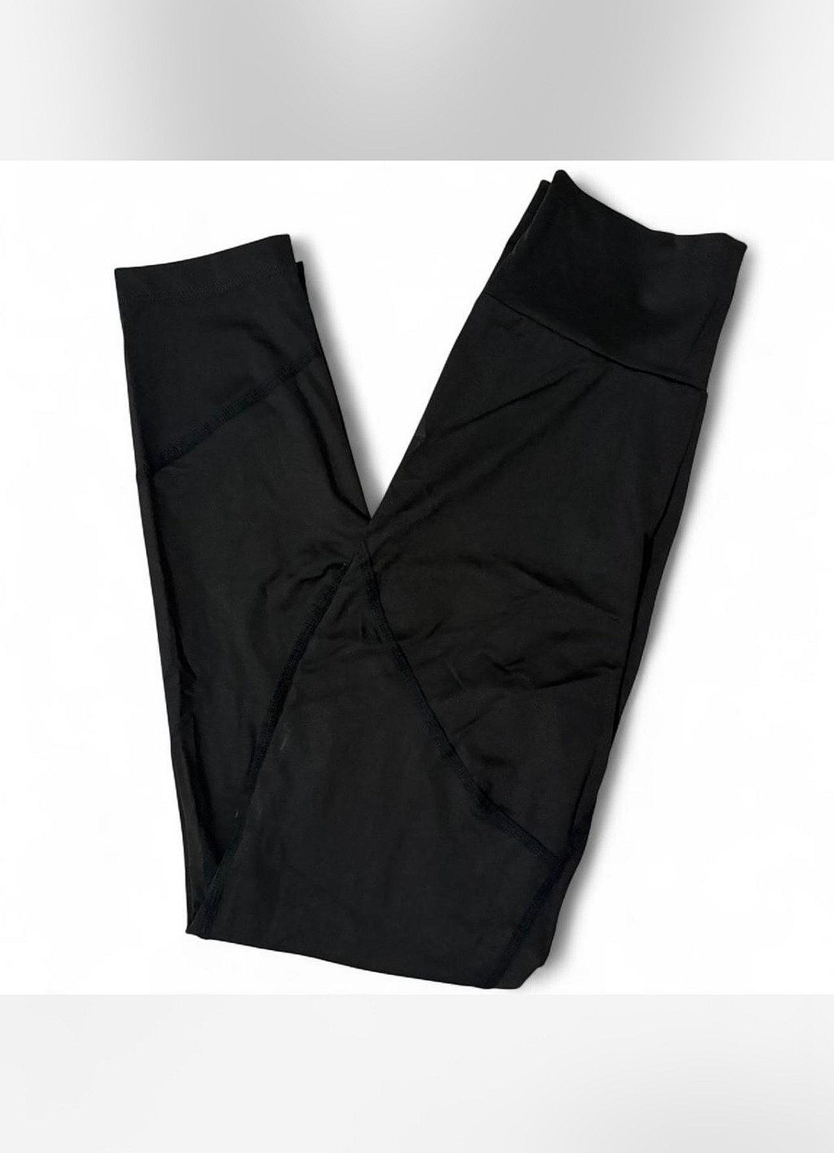 Leggings desportivas pretas de cintura alta - photo 2