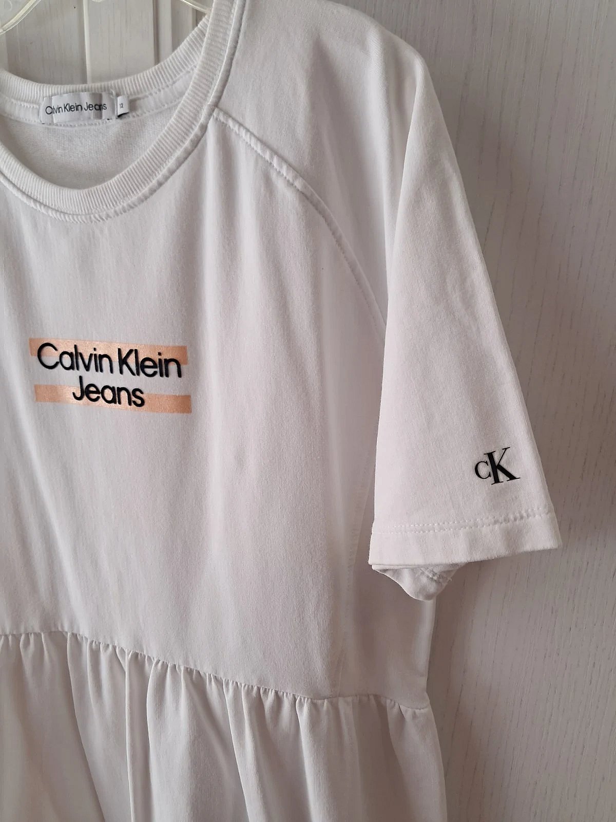 White Calvin Klein Jeans dress - photo 4