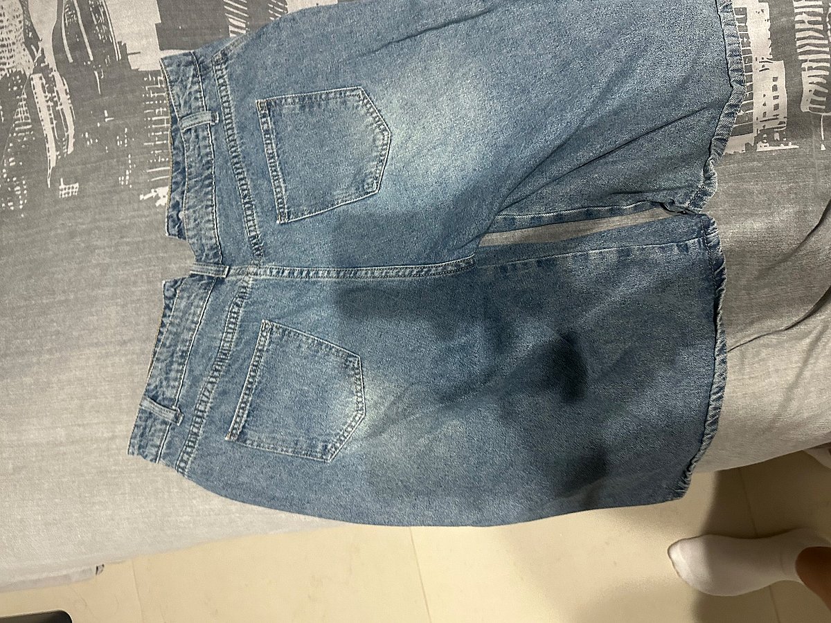 Xorts tal-jeans super baggy - photo 2