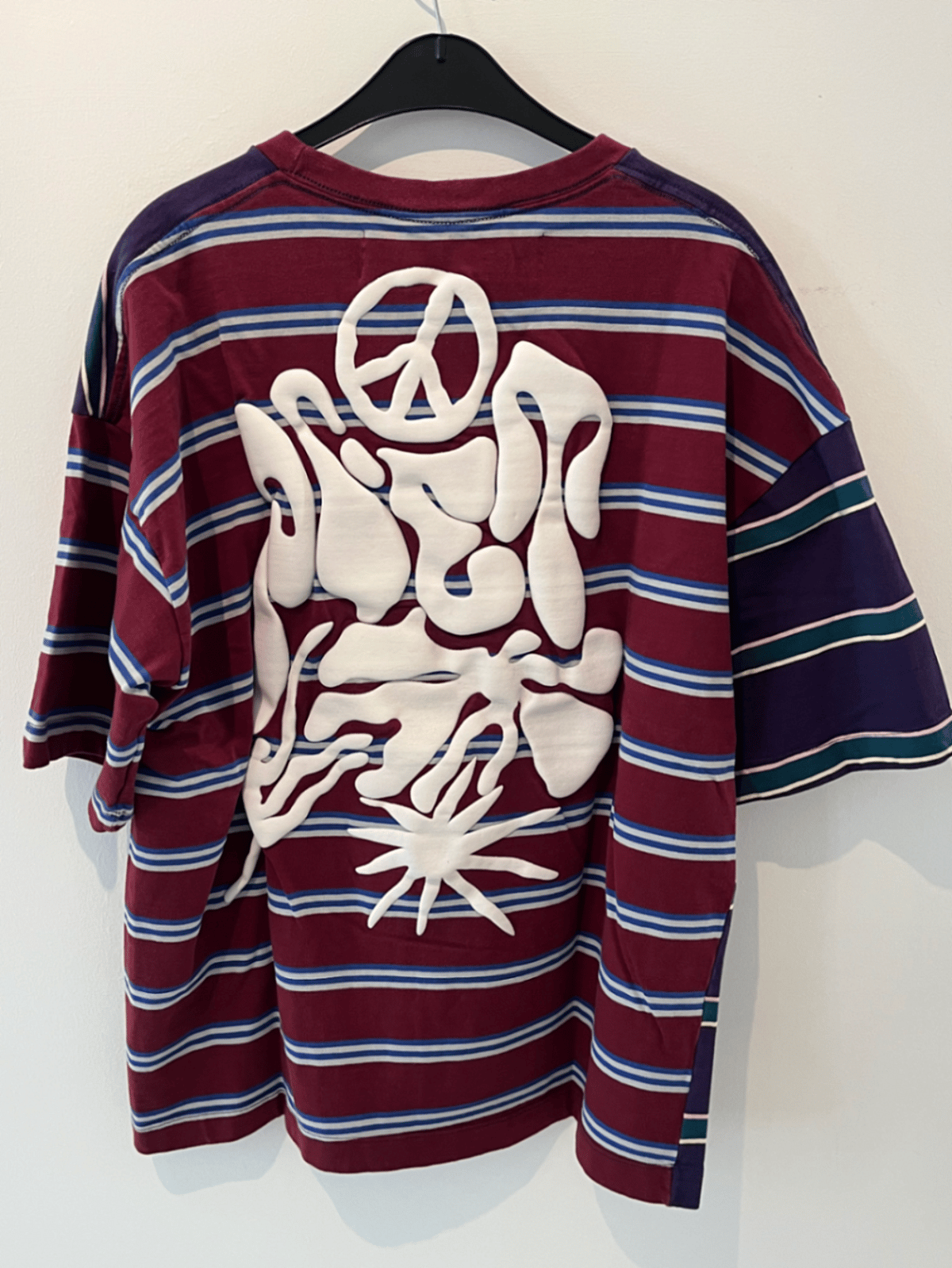Camiseta oversize con estampado de rayas Piet - photo 3