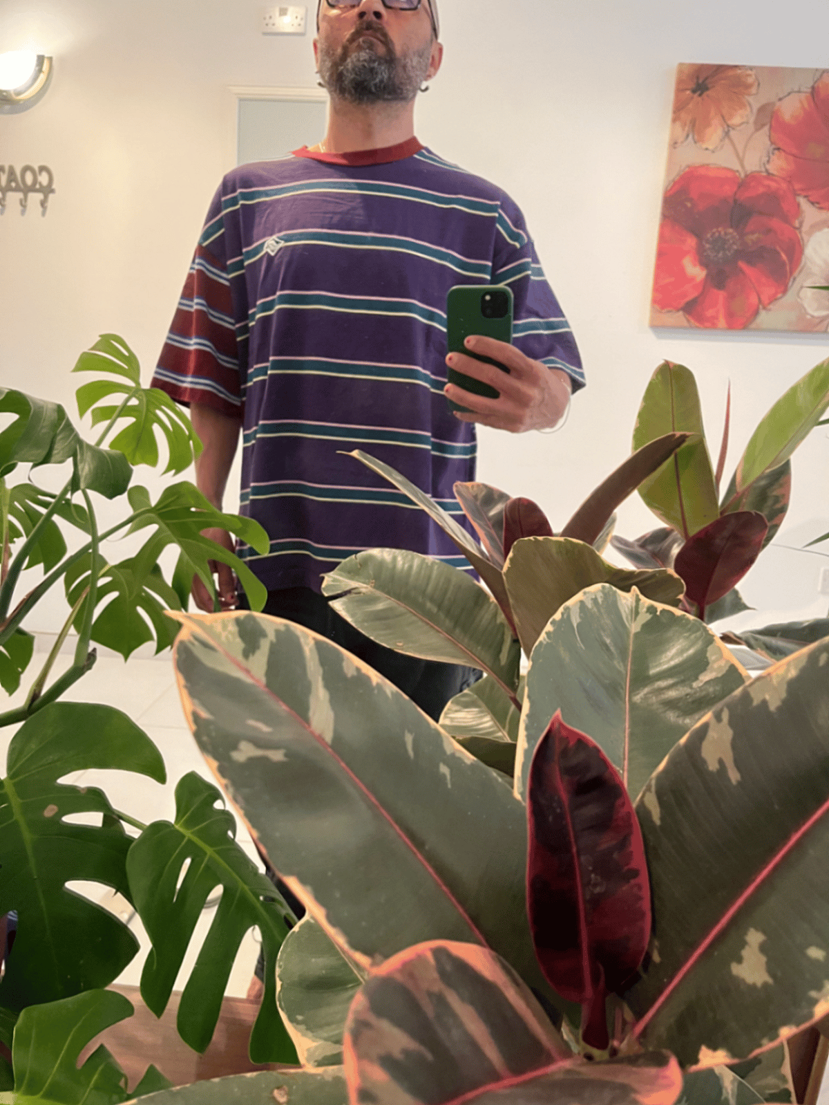 Camiseta oversize con estampado de rayas Piet - photo 7