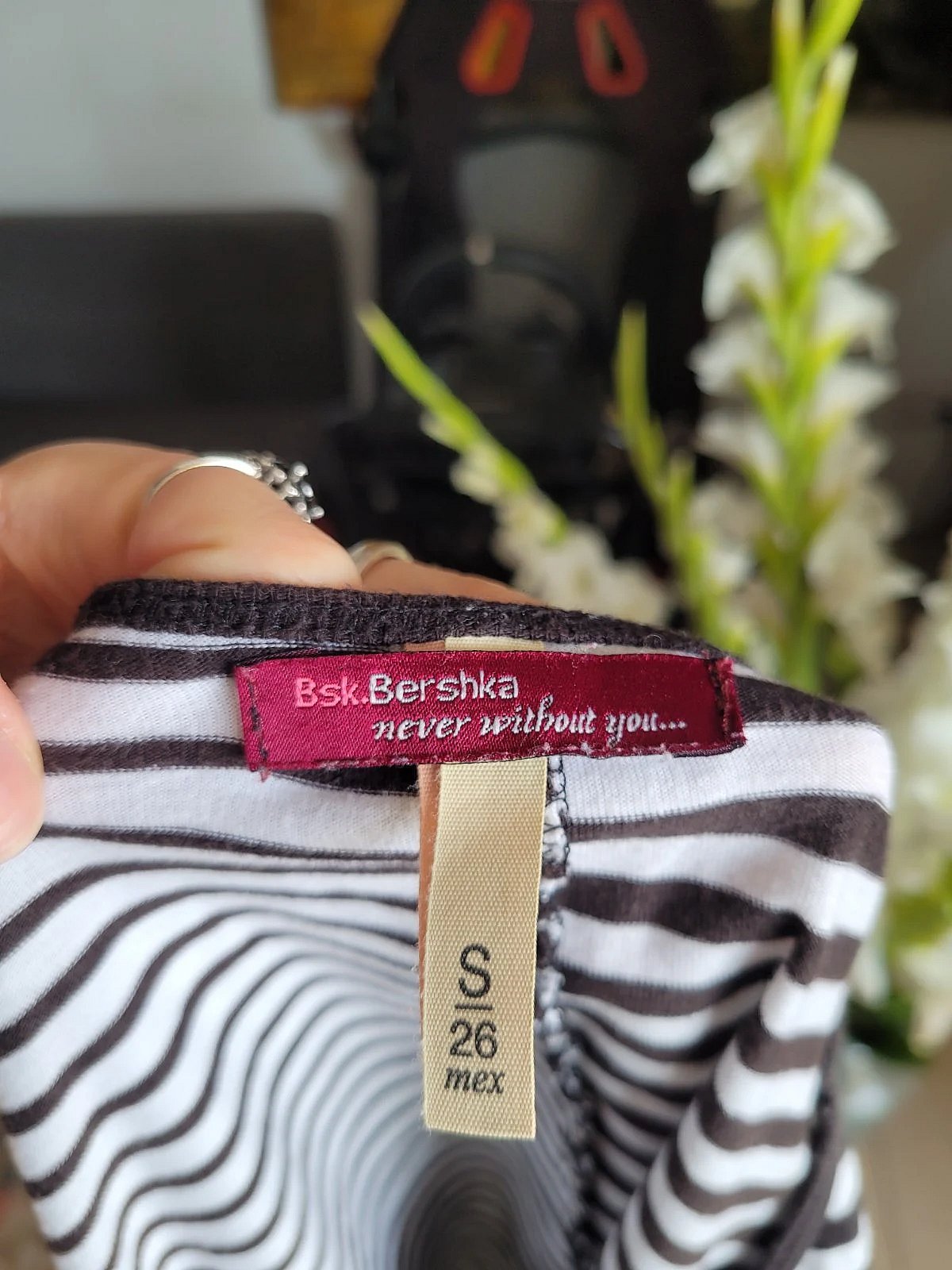 Top qasir Bershka strixxat - photo 2