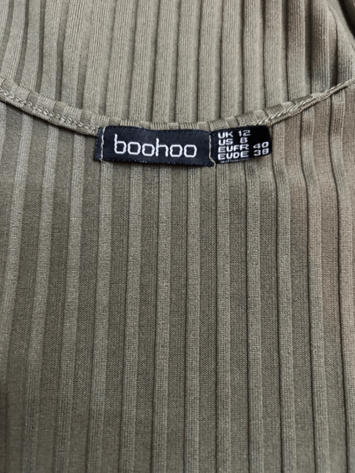 Vestido verde da Boohoo - photo 2