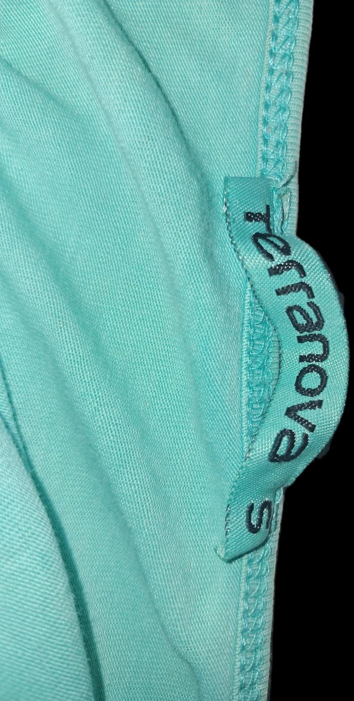100% Qoton - Top tat-Tank Terranova Turquoise/Blu tas-snin 2000 - photo 8