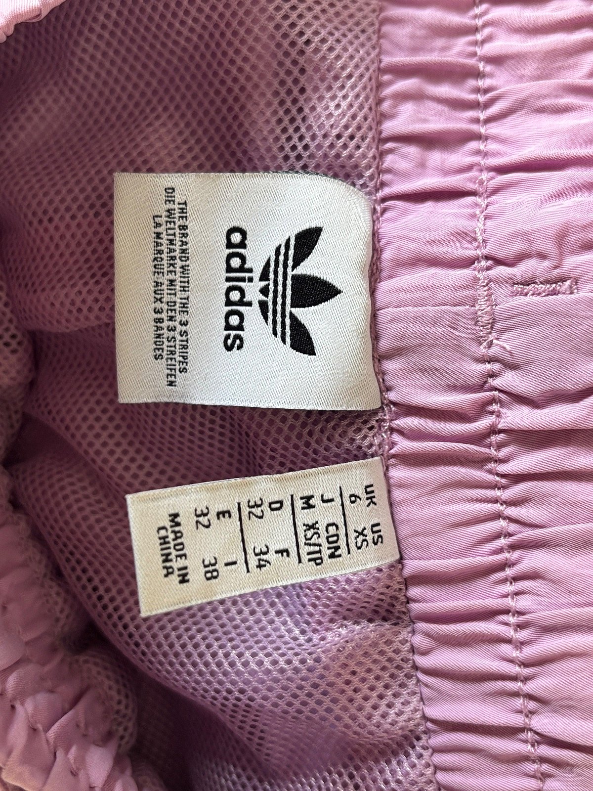 Adidas Originals Lavender Mesh Shorts - photo 2