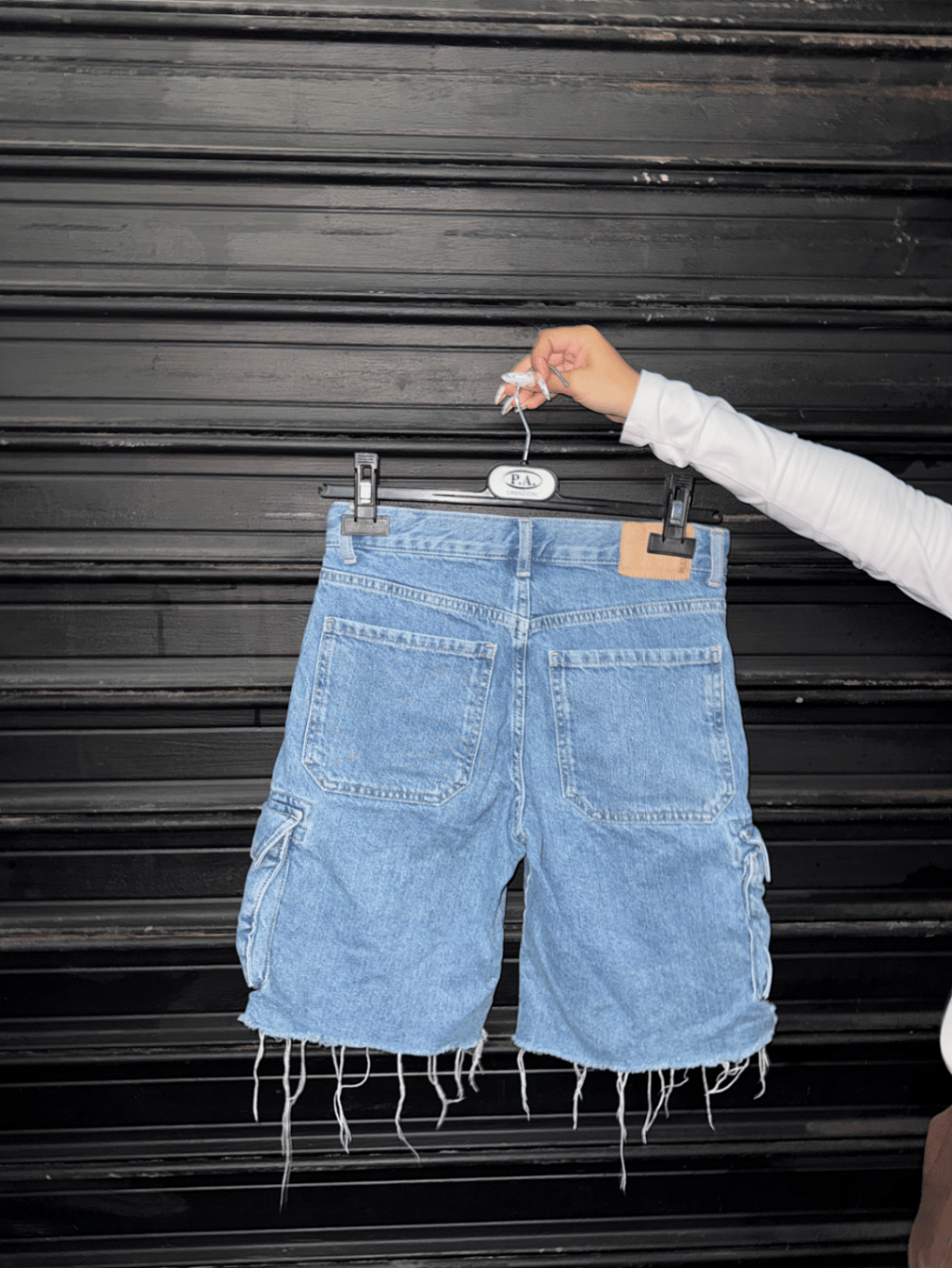 Xorts tal-merkanzija tad-denim blu - photo 3