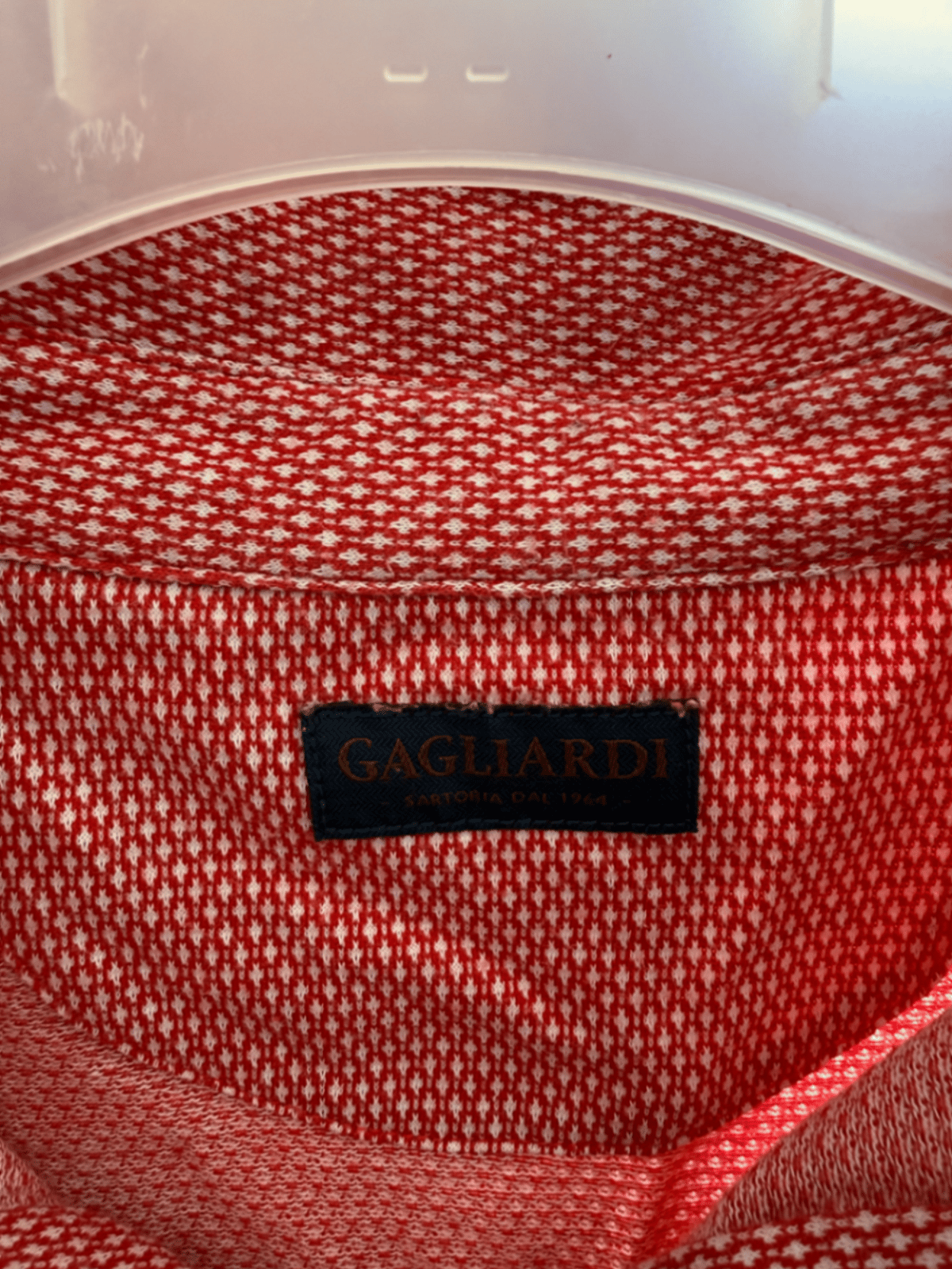 Polo con estampado rojo y blanco - photo 2