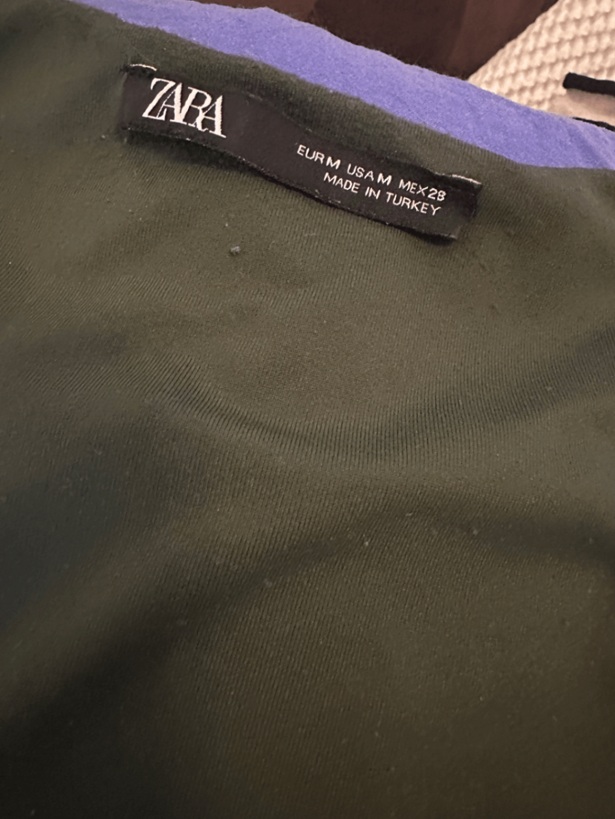 Body a collo alto verde Zara - photo 2