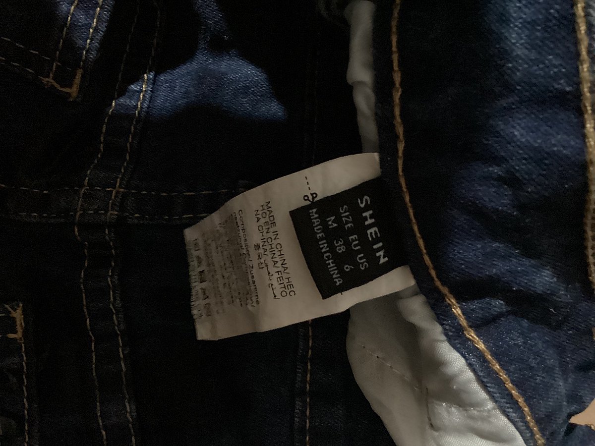 Jeans skinny blu b'manki distressjati - photo 3