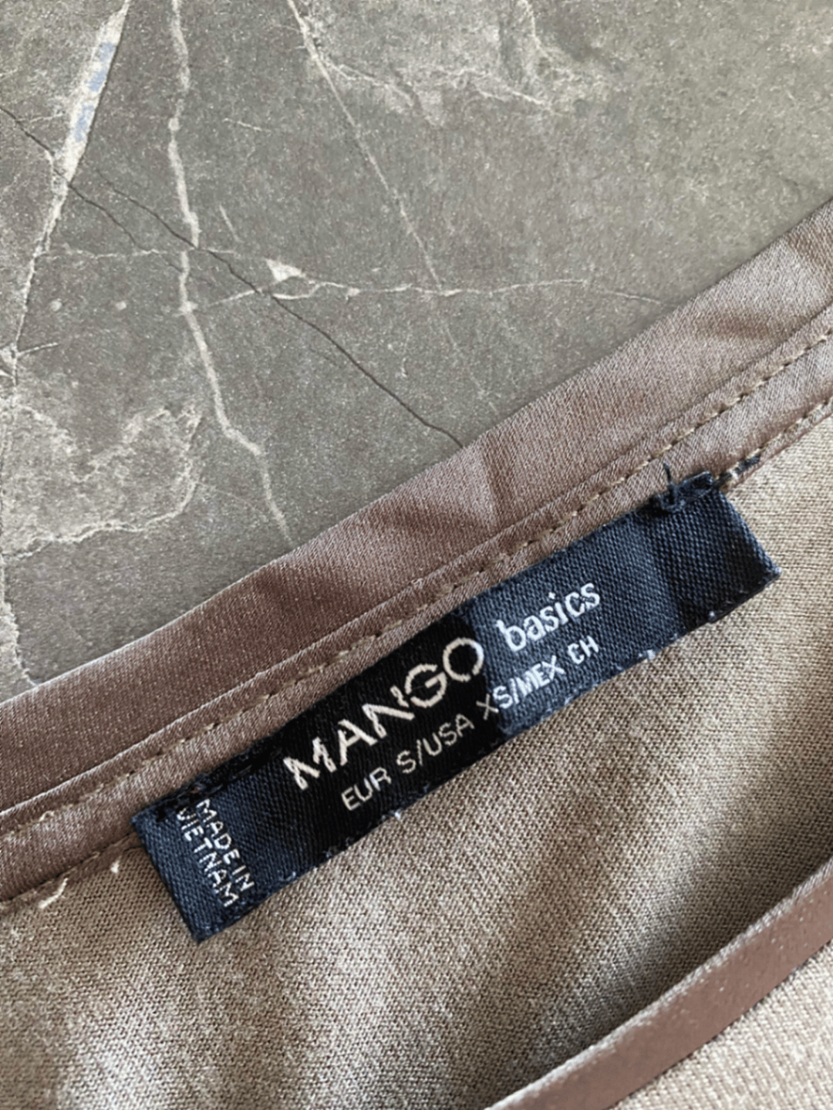 Top Mango Basics effetto seta - photo 3