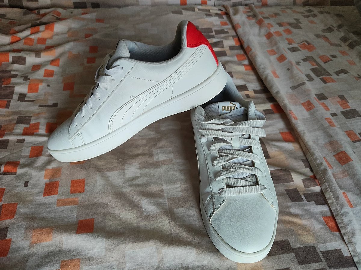 Puma White Sneakers Casual Trainers - photo 4