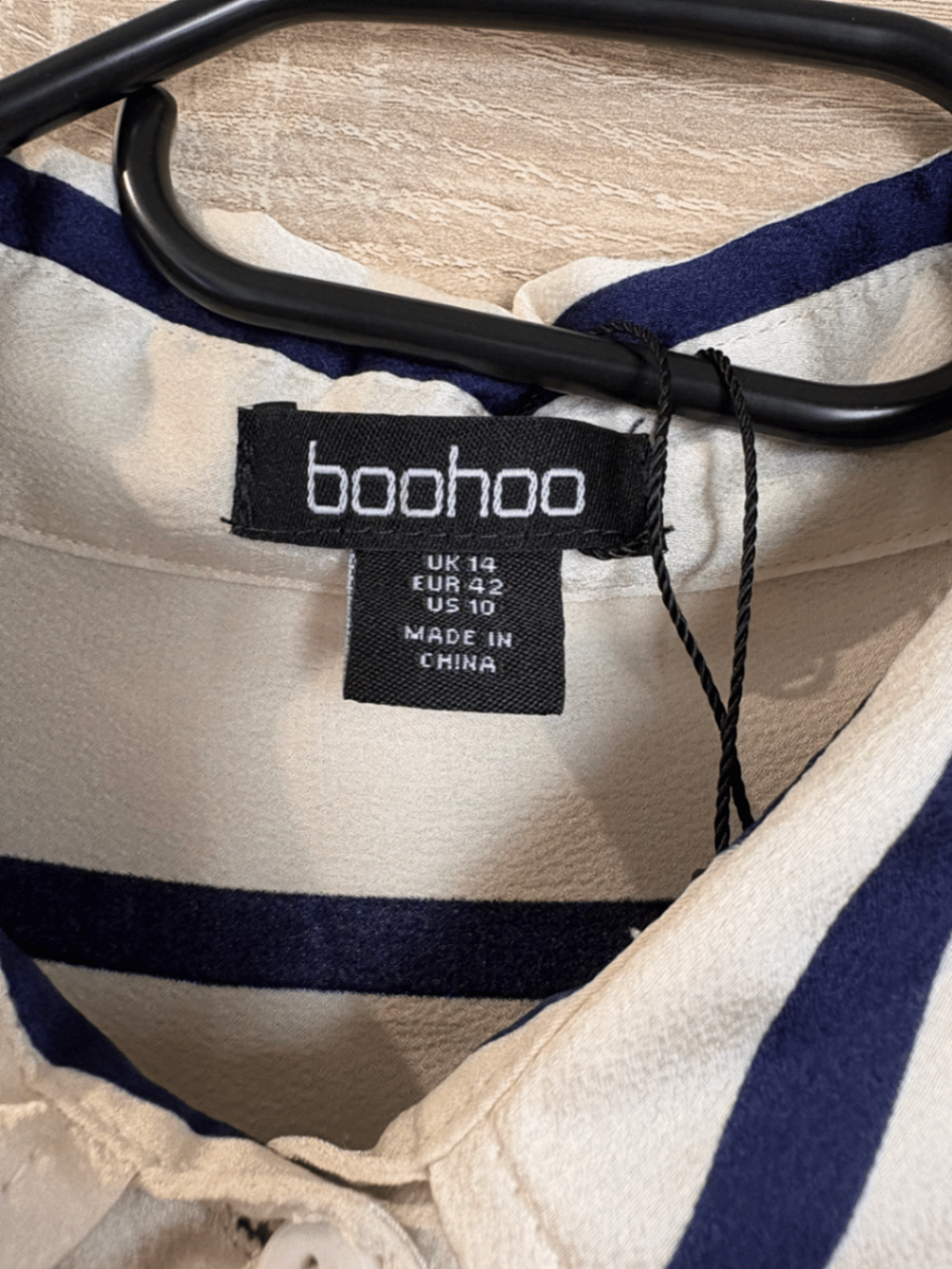 Camisa listrada de manga comprida com botões - photo 2