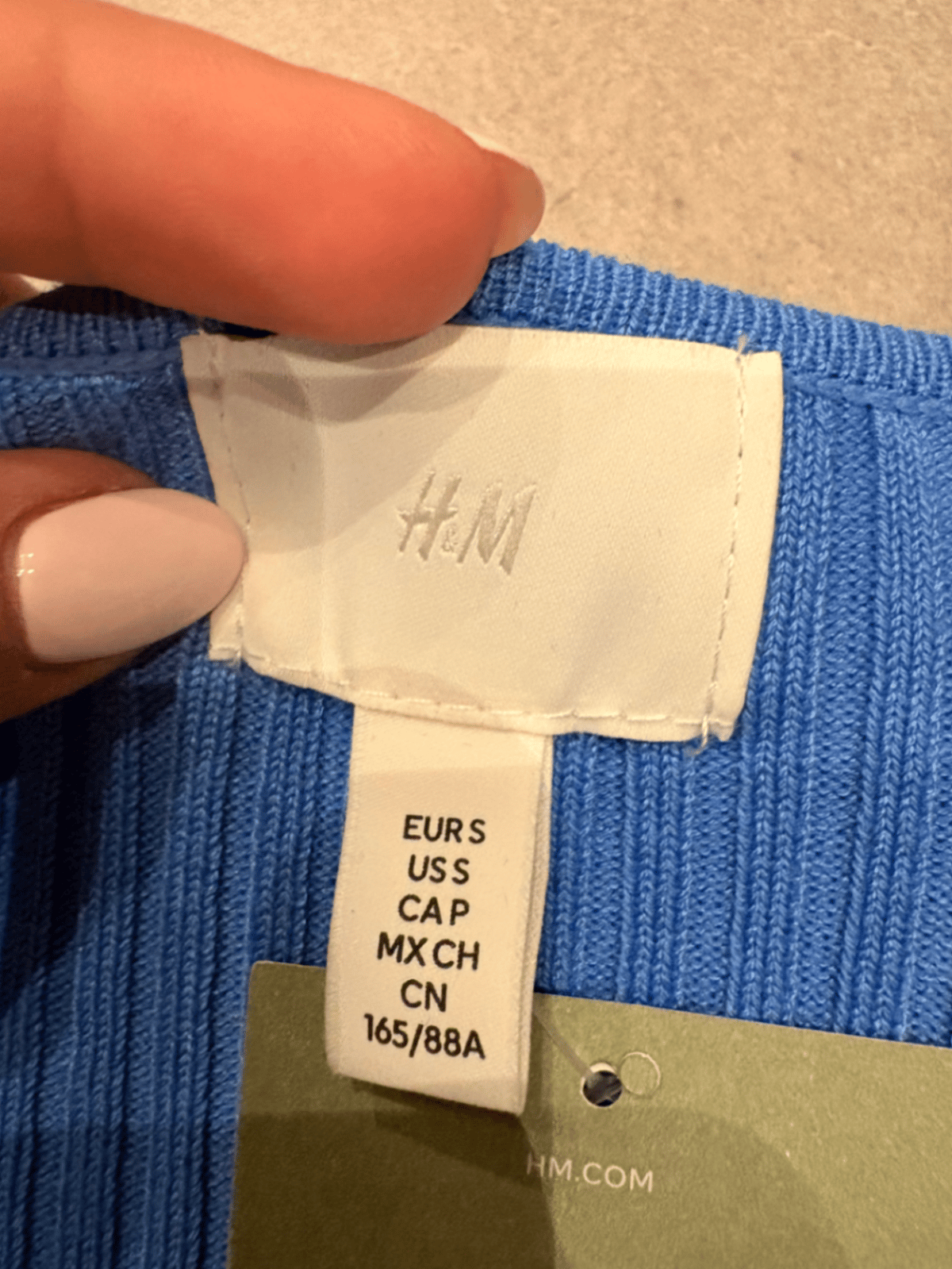 Top b'kmiem twal b'kustilji H&M - photo 2