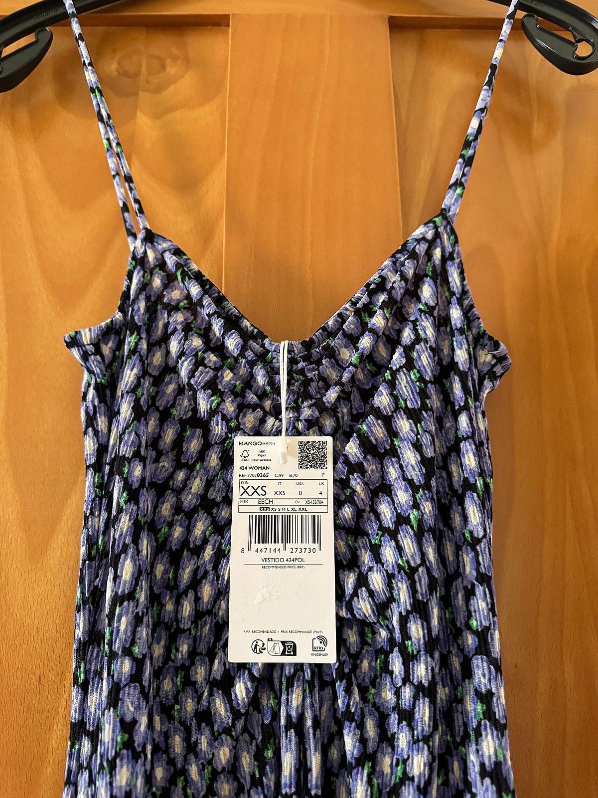 Ilbies Maxi bi Stampar tal-Fjuri tal-Mango - photo 3