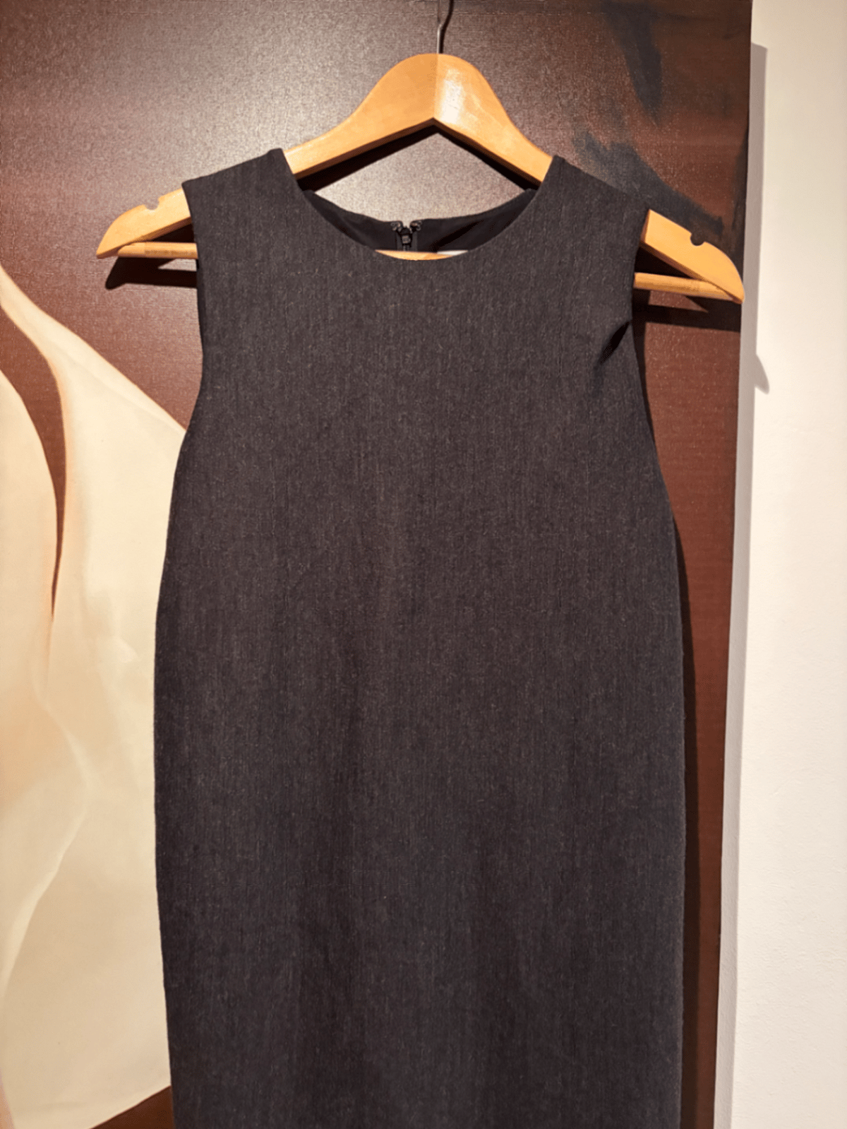 Vestido midi sem mangas Halston Heritage - photo 5