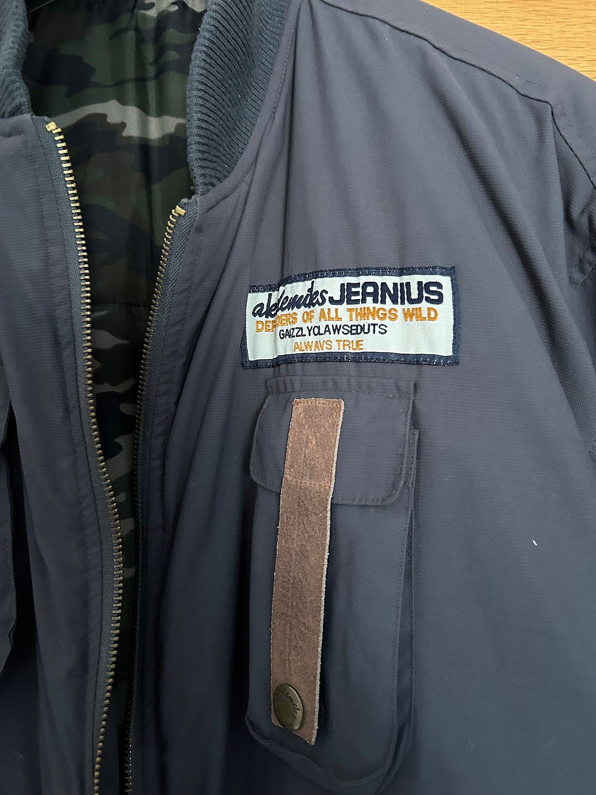 Akademiks- Ġakketta bomber Jeanius 2000s - photo 4