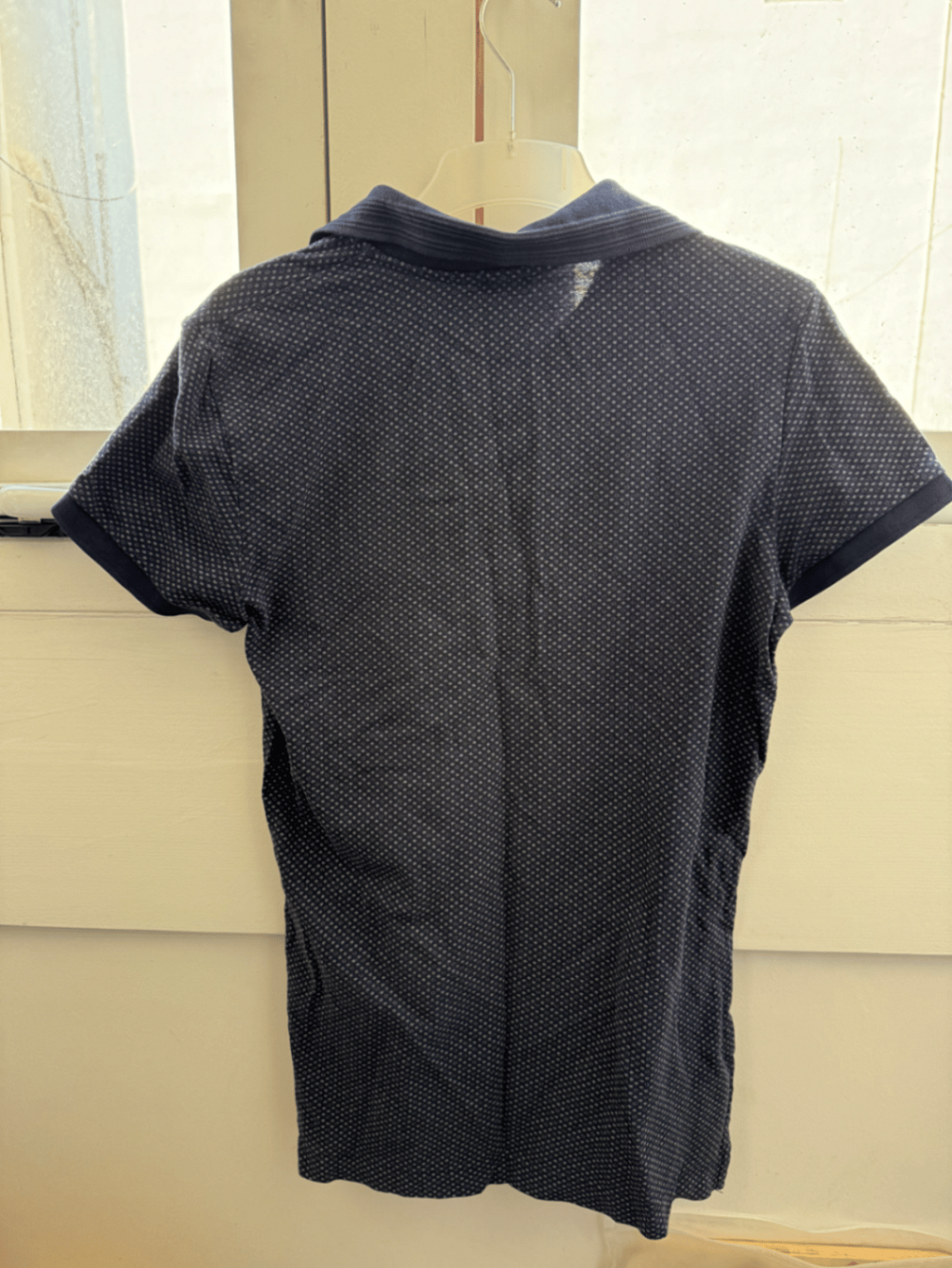 Polo de piqué azul marino - photo 2
