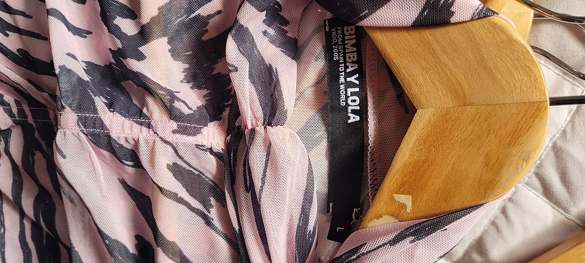 Bimba Y Lola Animal Print Top - photo 3